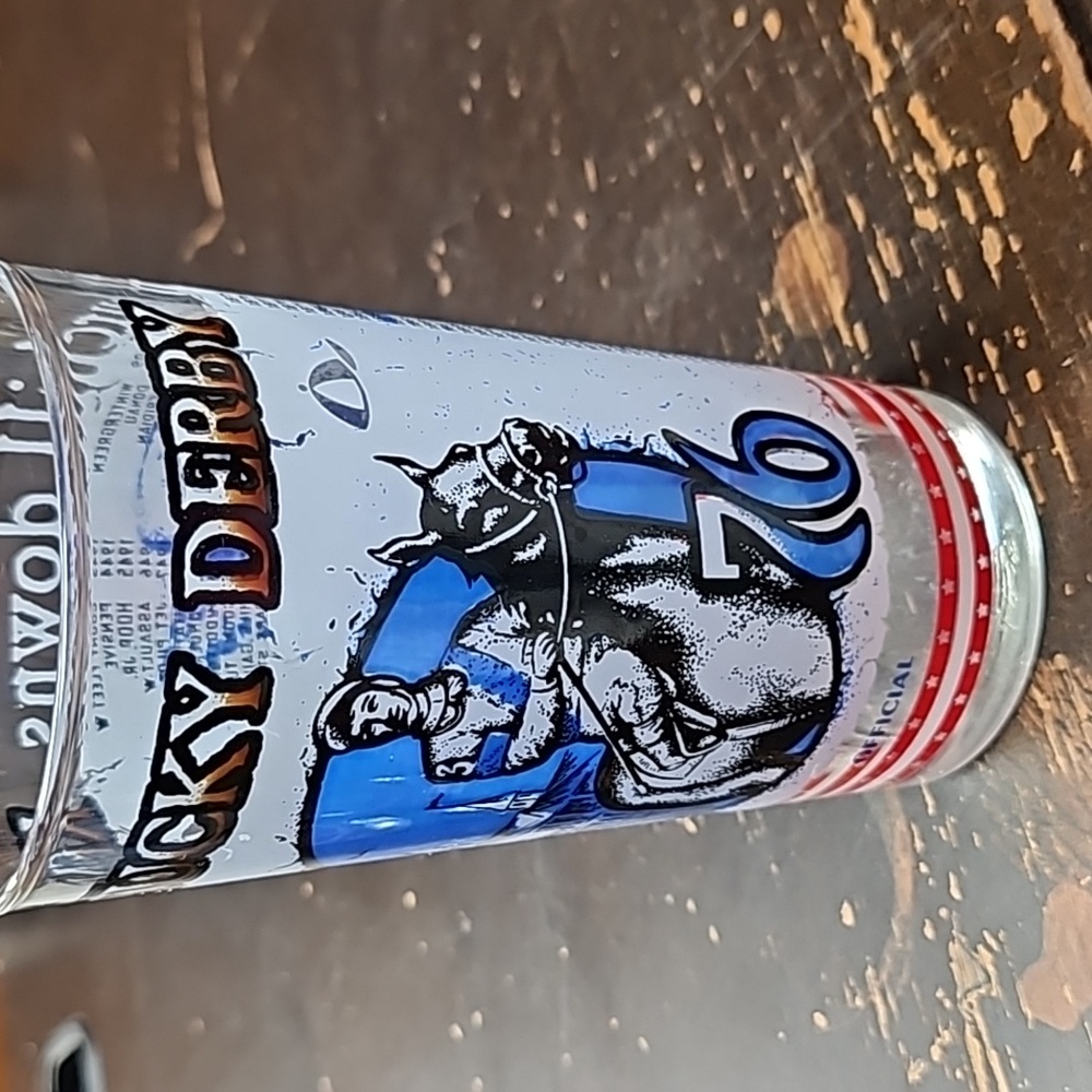 Kentucky Derby 1976 glass